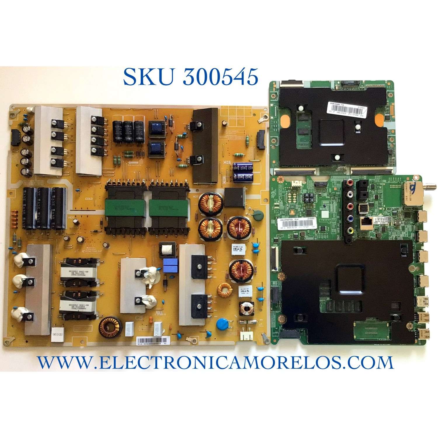 KIT DE TARJETAS PARA TV SAMSUNG / NUMERO DE PARTE MAIN BN94-09273A / BN41-02344D / BN97-10061R / BN9409273A / T-CON BN95-02488A / BN41-02291A / BN97-10311A / FUENTE BN44-00860A / L60SHN_FDY / BN4400860A / PANEL CY-TJ060HGSV1H / MODELO UN60JS7000FXZA MD01